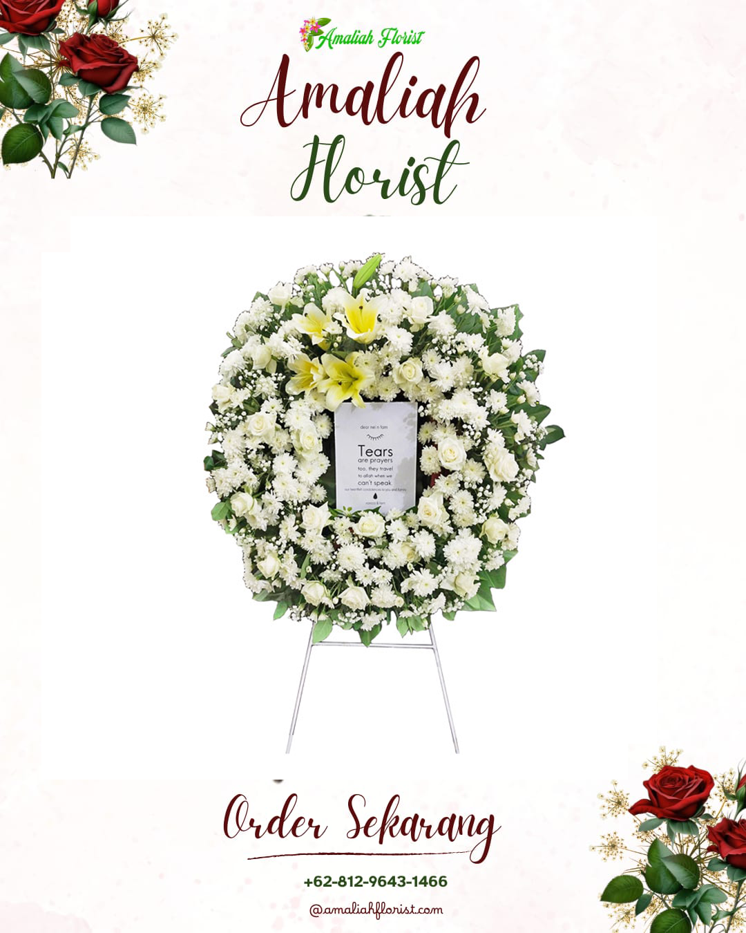 Krans Bunga Duka Purwasari